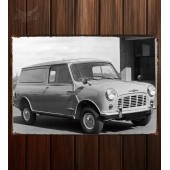 Металлическая табличка Morris Mini Van (ADO15)